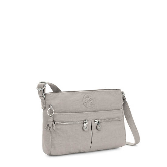 Sacs Crossbody Kipling New Angie Grise | FR 2019UZ